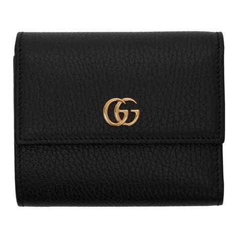 gucci trifold wallet women's